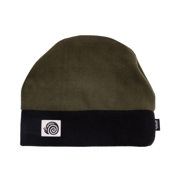 BAKER FLEECE BEANIE - OLIVE