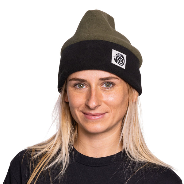 BAKER FLEECE BEANIE - OLIVE