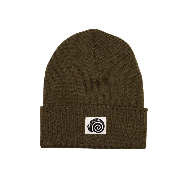 BRAIN BEANIE - OLIVE