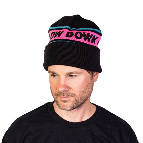 SLOW DOWN BEANIE - BLACK