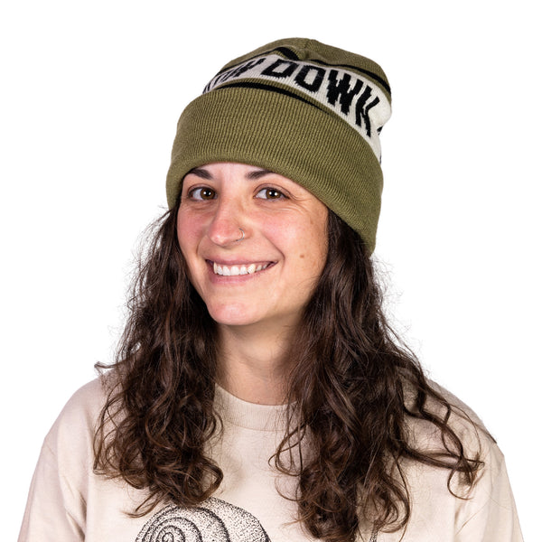 SLOW DOWN BEANIE - OLIVE