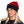 BAKER FLEECE BEANIE - RED