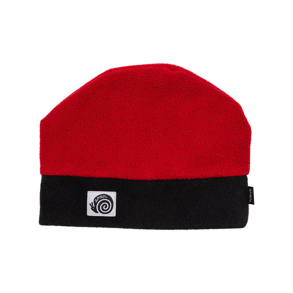 BAKER FLEECE BEANIE - RED
