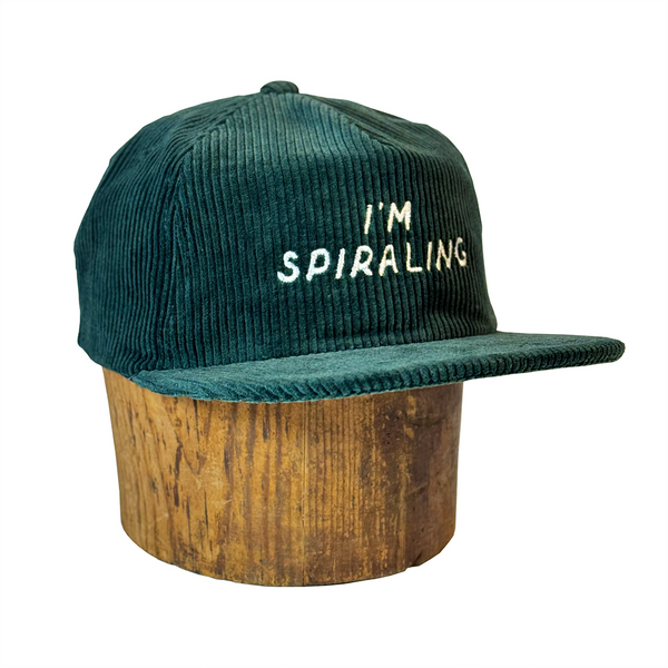 I'm Spiraling Hat - Green