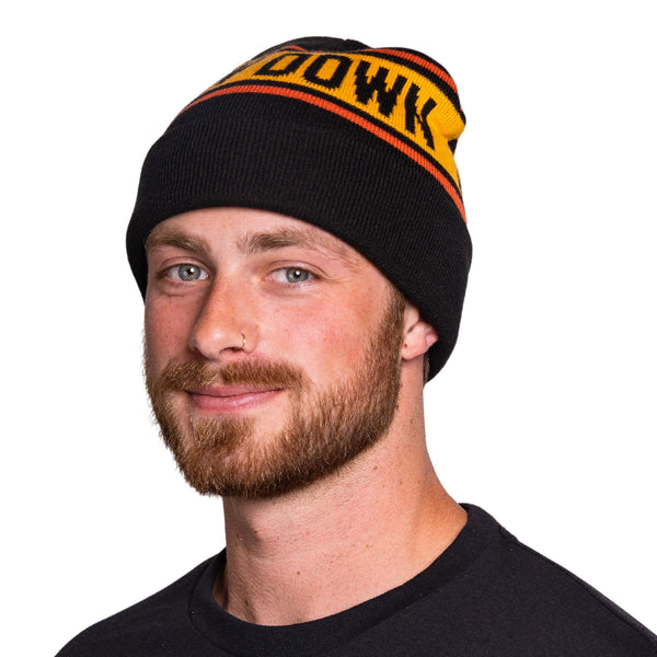 SLOW DOWN BEANIE - BLACK