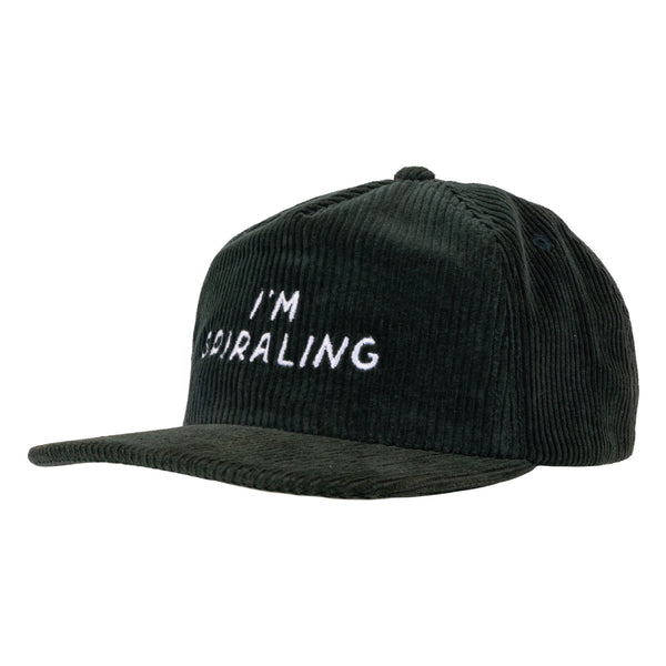 SPIRALING CAP - FOREST GREEN